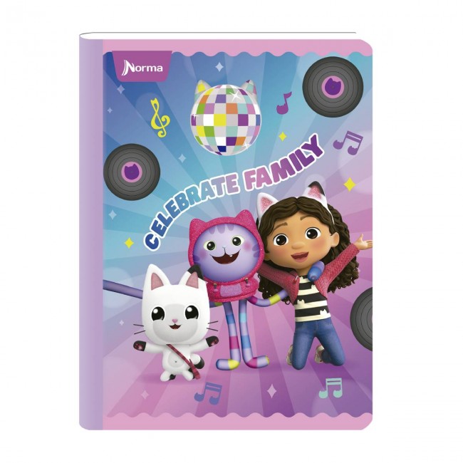 NORMA Notebook Sewing Grid 100 Leaves Gabby's Dollhouse