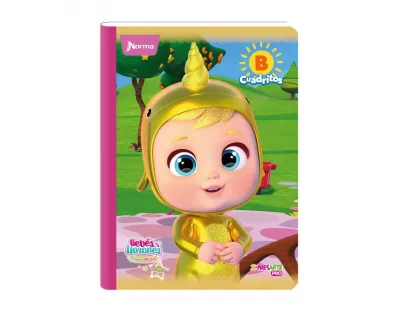 NORMA Notebook, Grid B, 100 sheets, Bebes llorones