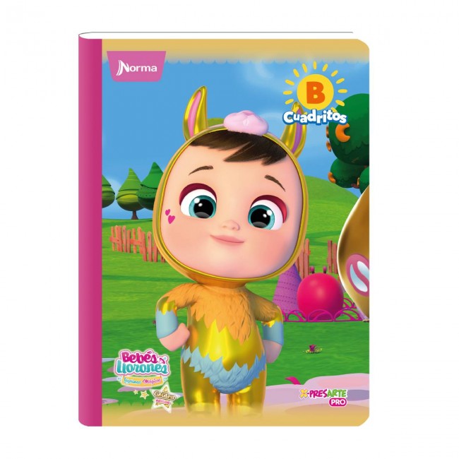 NORMA Notebook, Grid B, 100 sheets, Bebes llorones