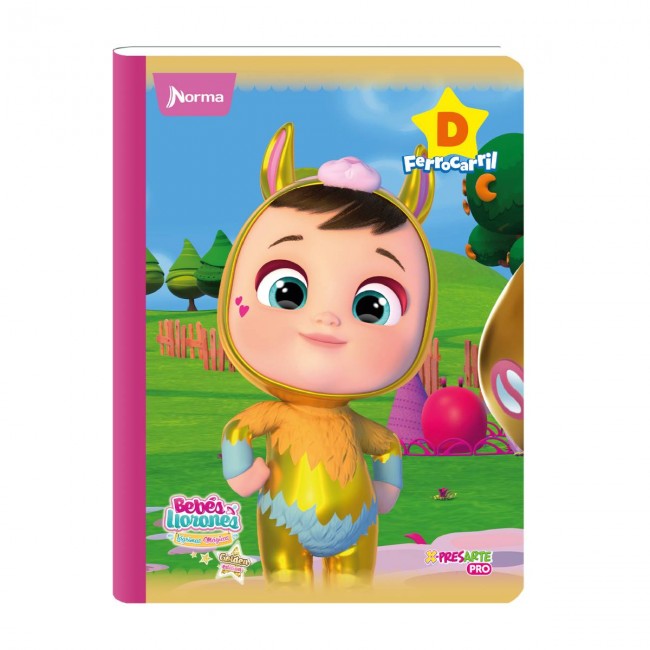 Cuaderno D Ferrocarril bebes llorones NORMA