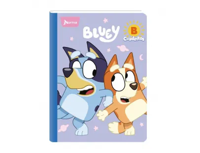 NORMA Notebook, Grid B, 100 sheets,  Bluey