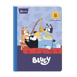 Cuaderno B Cuadritos Bluey Norma 100 Hojas – Ideal Preescolar Disney