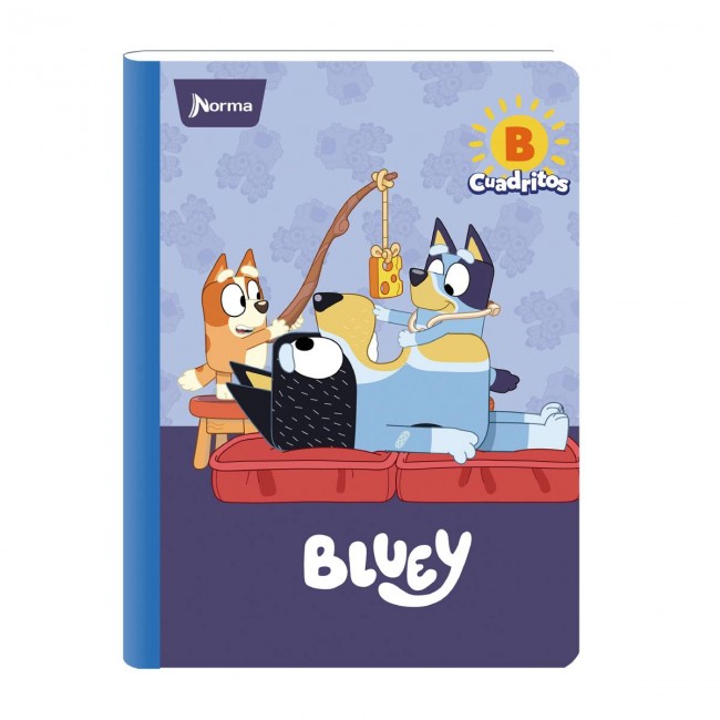 NORMA Notebook, Grid B, 100 sheets,  Bluey