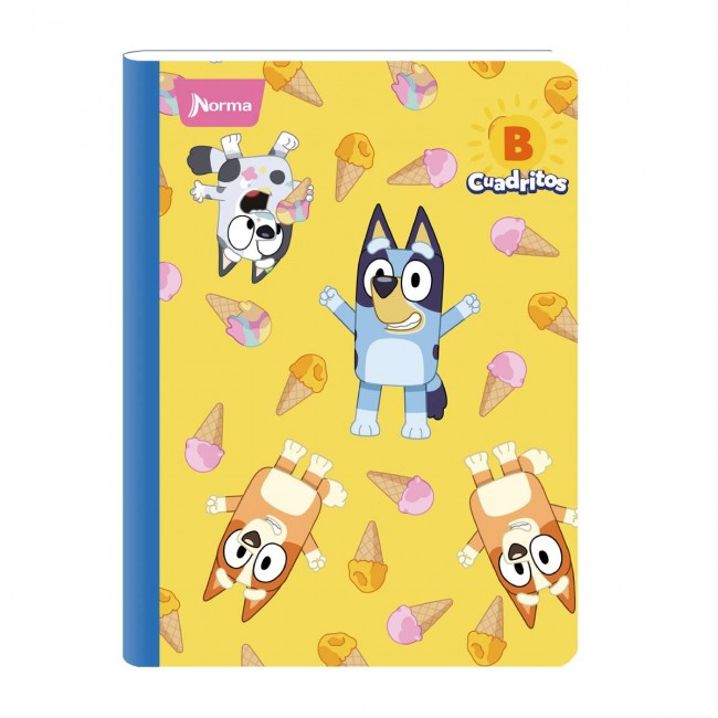 NORMA Notebook, Grid B, 100 sheets,  Bluey