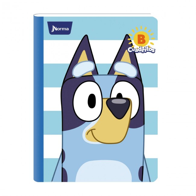 NORMA Notebook, Grid B, 100 sheets,  Bluey