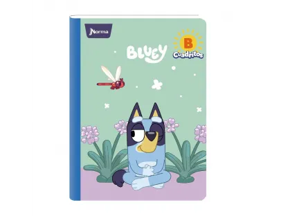 NORMA Notebook, Grid B, 100 sheets,  Bluey