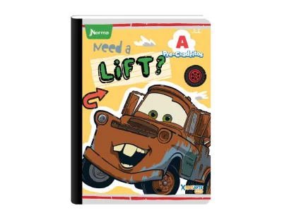NORMA Notebook, Grid A, 100 sheets, cars