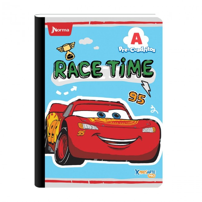 NORMA Notebook, Grid A, 100 sheets, cars