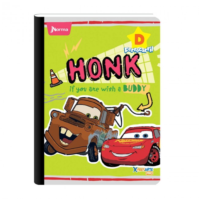 Cuaderno D Ferrocarril Cars NORMA