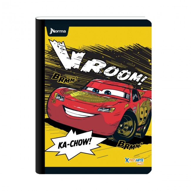 NORMA Notebook, Grid, 50 sheets,  Cars