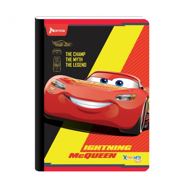 NORMA Notebook, Grid, 50 sheets,  Cars