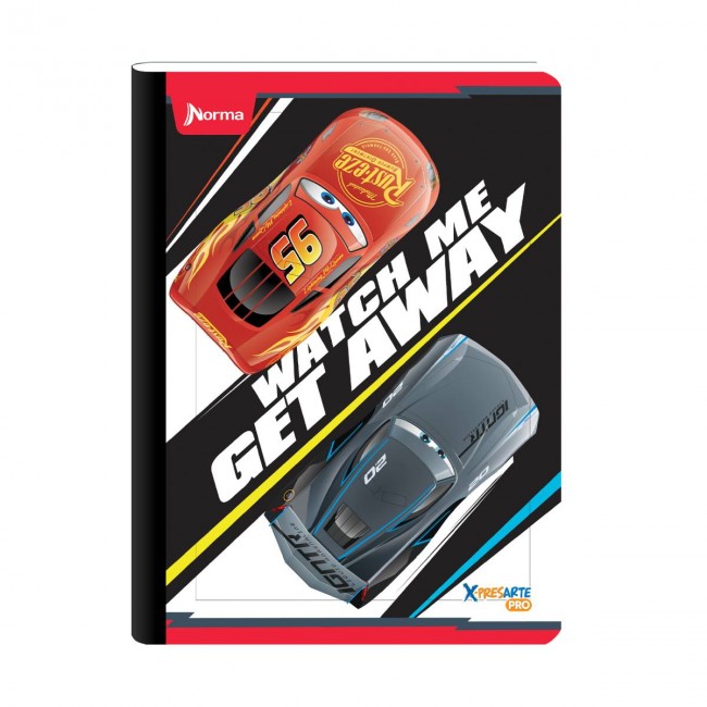 NORMA Notebook, Grid, 50 sheets,  Cars