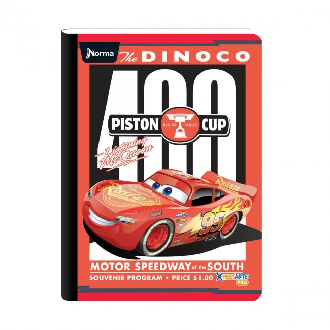 NORMA Notebook, Grid, 50 sheets,  Cars