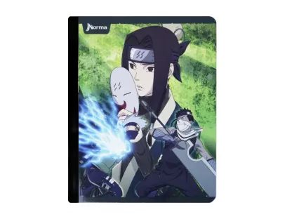 NORMA Notebook, Grid, 50 sheets, Naruto