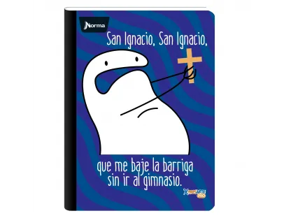 Cuaderno cosido Memes Cuadriculado 50 hojas Norma