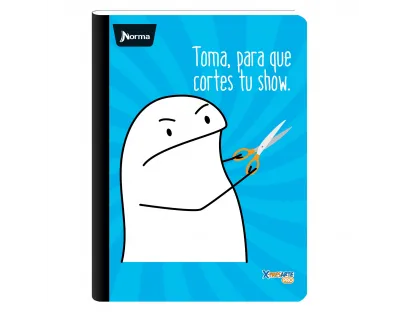 Cuaderno cosido Memes Cuadriculado 50 hojas Norma