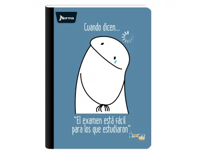 Cuaderno cosido Memes Cuadriculado 50 hojas Norma