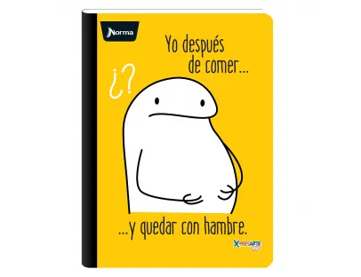 Cuaderno cosido Memes Cuadriculado 50 hojas Norma
