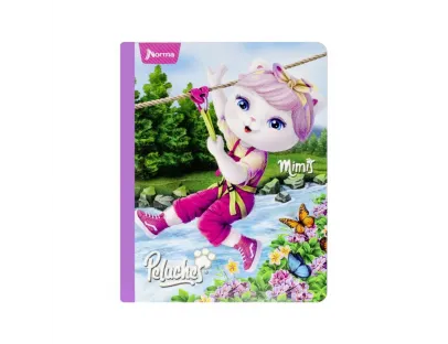 NORMA Notebook, Lined, 100 sheets, Peluches