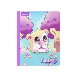 NORMA Notebook, Grid, 50 sheets, Peluches fantasy