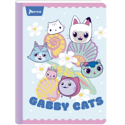 Norma Notebook, Double Lined, 100 sheets, gabby dollhouse