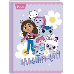 Norma Notebook, Double Lined, 100 sheets, gabby dollhouse