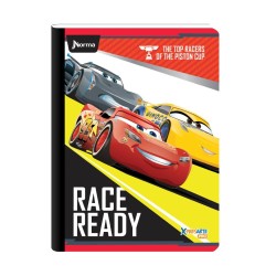 Cuaderno Cosido Cars Scribe 100 Hojas Doble Línea – Ferrocarril Preescolar Disney Pixar