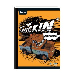 Cuaderno Cosido Cars Scribe 100 Hojas Doble Línea – Ferrocarril Preescolar Disney Pixar