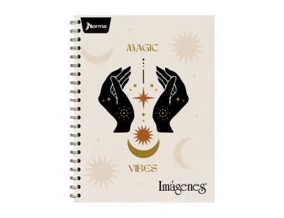 Cuaderno argollado IMAGENES 105 Grande cuadriculado Femenino Norma