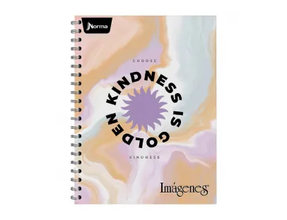 Cuaderno argollado IMAGENES 105 Grande cuadriculado Femenino Norma