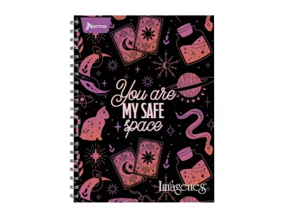 Cuaderno argollado IMAGENES 105 Grande cuadriculado Femenino Norma