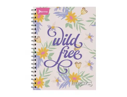 Cuaderno argollado IMAGENES 105 Grande cuadriculado Femenino Norma