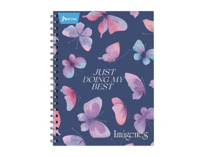 Cuaderno argollado IMAGENES 105 Grande cuadriculado Femenino Norma