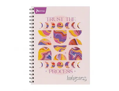 Cuaderno argollado IMAGENES 105 Grande cuadriculado Femenino Norma