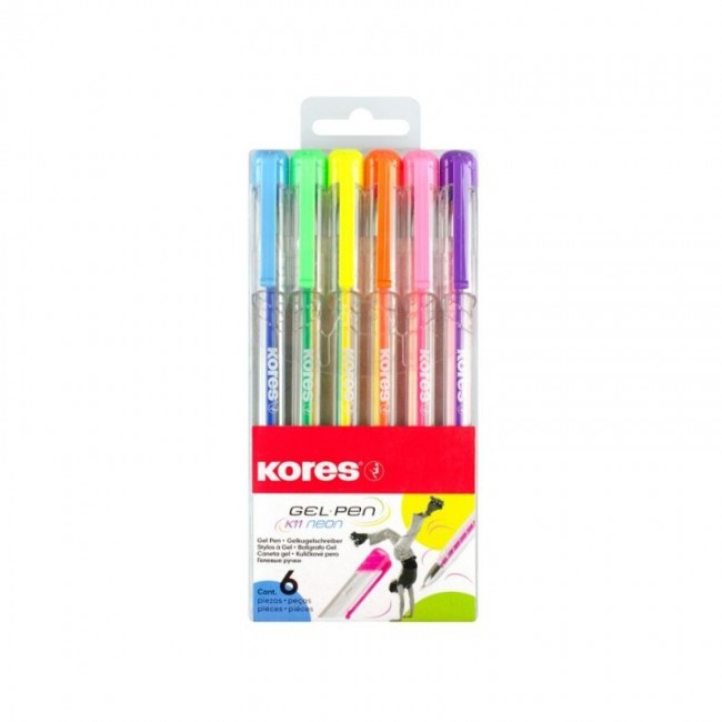 Bolígrafo K11 pen  x6 Kores