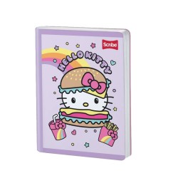 Cuaderno-cosido-hello-kitty cuadriculado-100-hojas Scribe