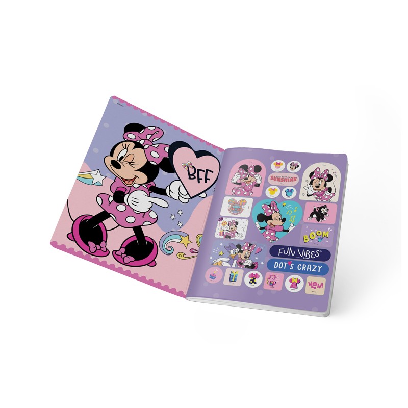 SCRIBE Notebook sewing grid 100  Minnie Mouse