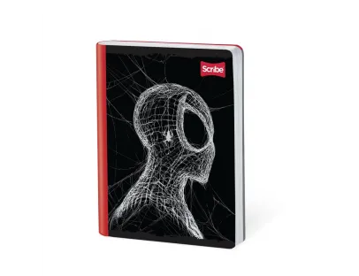Cuaderno Cosido SPIDERMAN Cuadriculado 100 Hojas SCRIBE