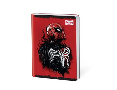 SCRIBE Notebook, Double Lined, 50 sheets, Spiderman
