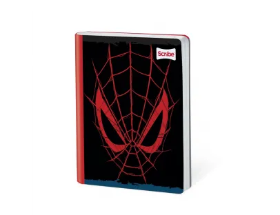 Cuaderno Cosido Spiderman doble Linea 50 Hojas Scribe