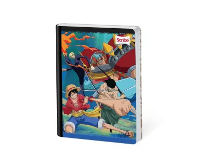 SCRIBE Notebook, Double Lined, 100 sheets, One Piece