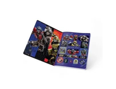 Cuaderno Cosido Transformers Master m+s Doble Linea 50 Hojas Scribe