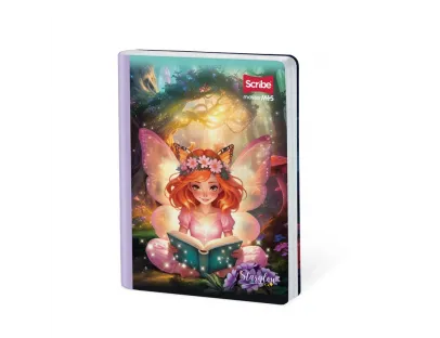 SCRIBE Notebook, grid, 100 sheets, Starglow