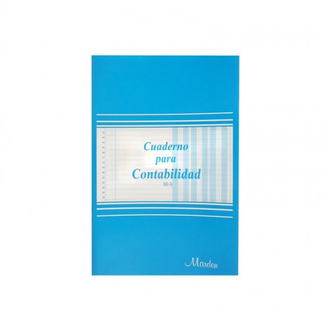 Cuaderno De Contabilidad - Oficio Y Medio Oficio