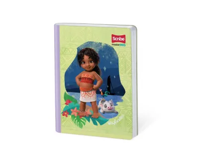 Cuaderno cosido Moana cuadriculado 100 hojas Scribe