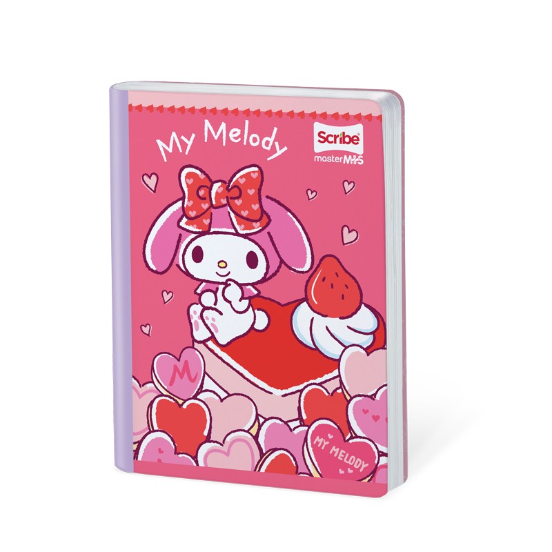 SCRIBE Notebook Sewing Grid 100 sheets My melody