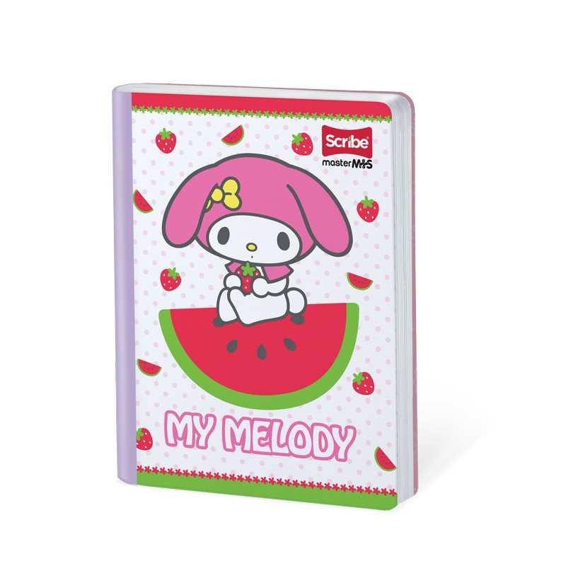 SCRIBE Notebook Sewing Grid 100 sheets My melody