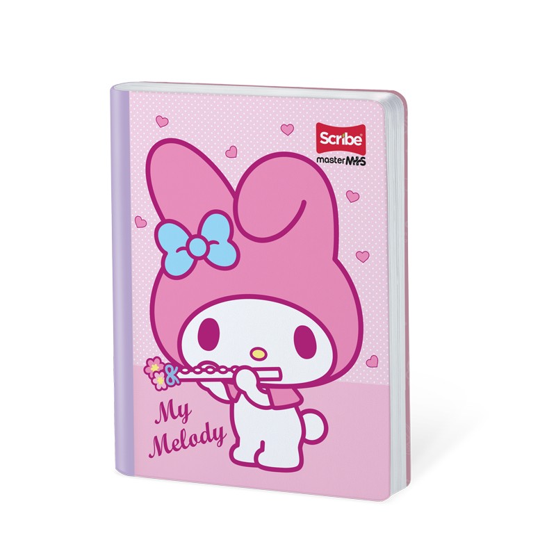 SCRIBE Notebook Sewing Grid 100 sheets My melody