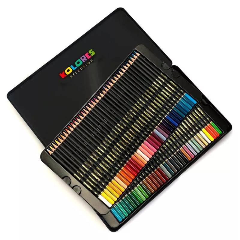Color Kolores Selection X72 KORES - 72 Colores Profesionales en Estuche Metálico