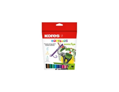 Felt tip pens Korellos x12